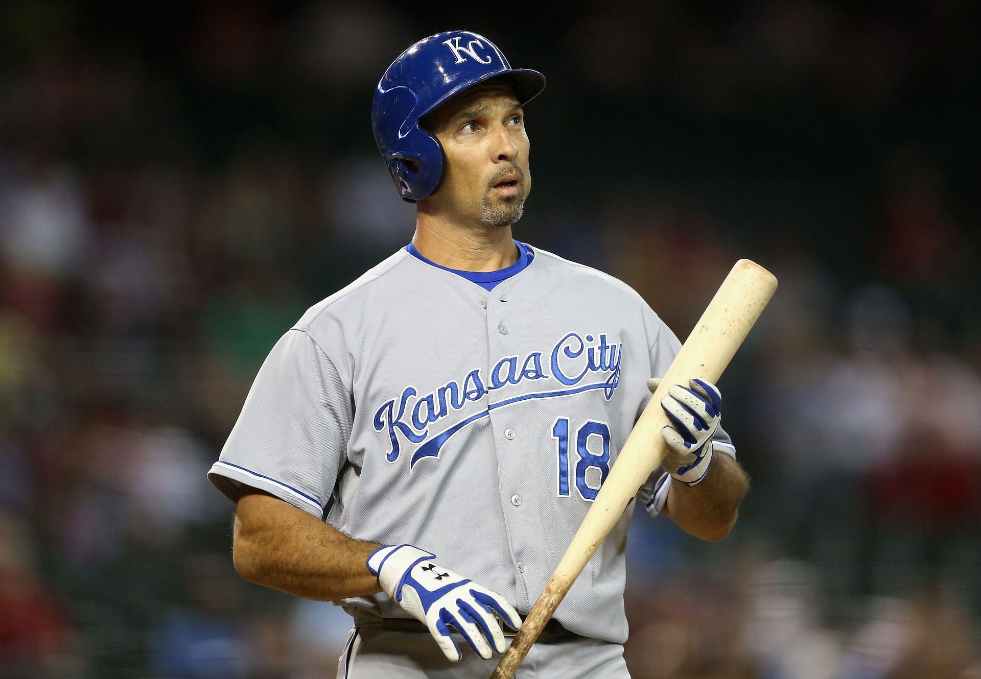 Raul Ibanez played for the Royals and Angels